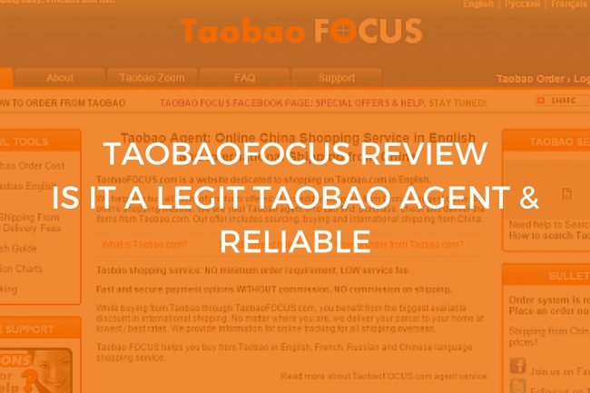 Is TaoBaoFocus a Legit Website to Purchase Items From?