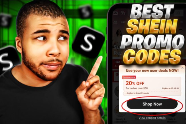 Upto 50% off  |  Shein Coupon Codes OCT 2025